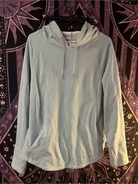 Athletic Works Light Blue Hooded Pullover